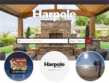 Tablet Screenshot of harpolehomes.com